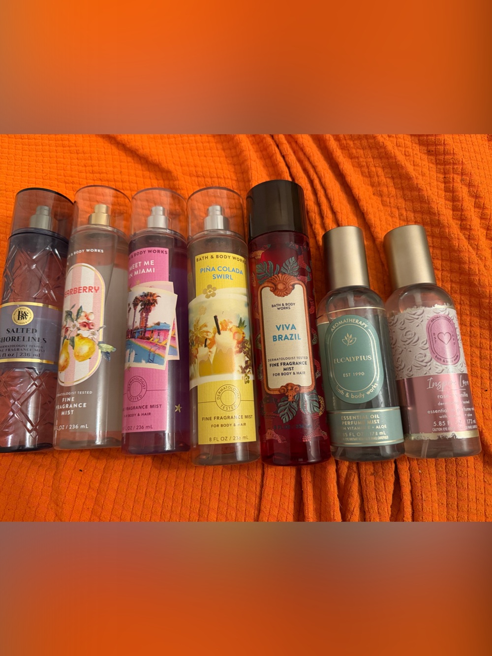 BBW 7 brand new mist bundle. 🌈